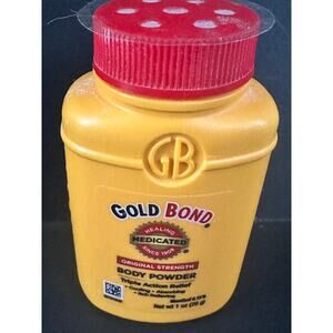 NOS Gold Bond Medicated Powder Travel Size 1 oz TALC